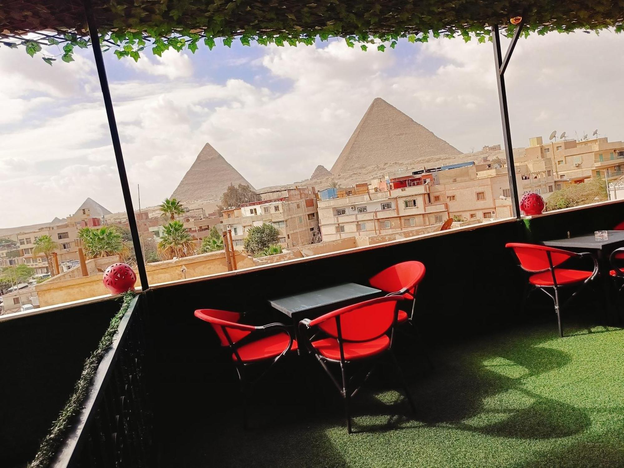 Hotel Magic Golden Pyramids View Kafret el-Gabal Exterior foto