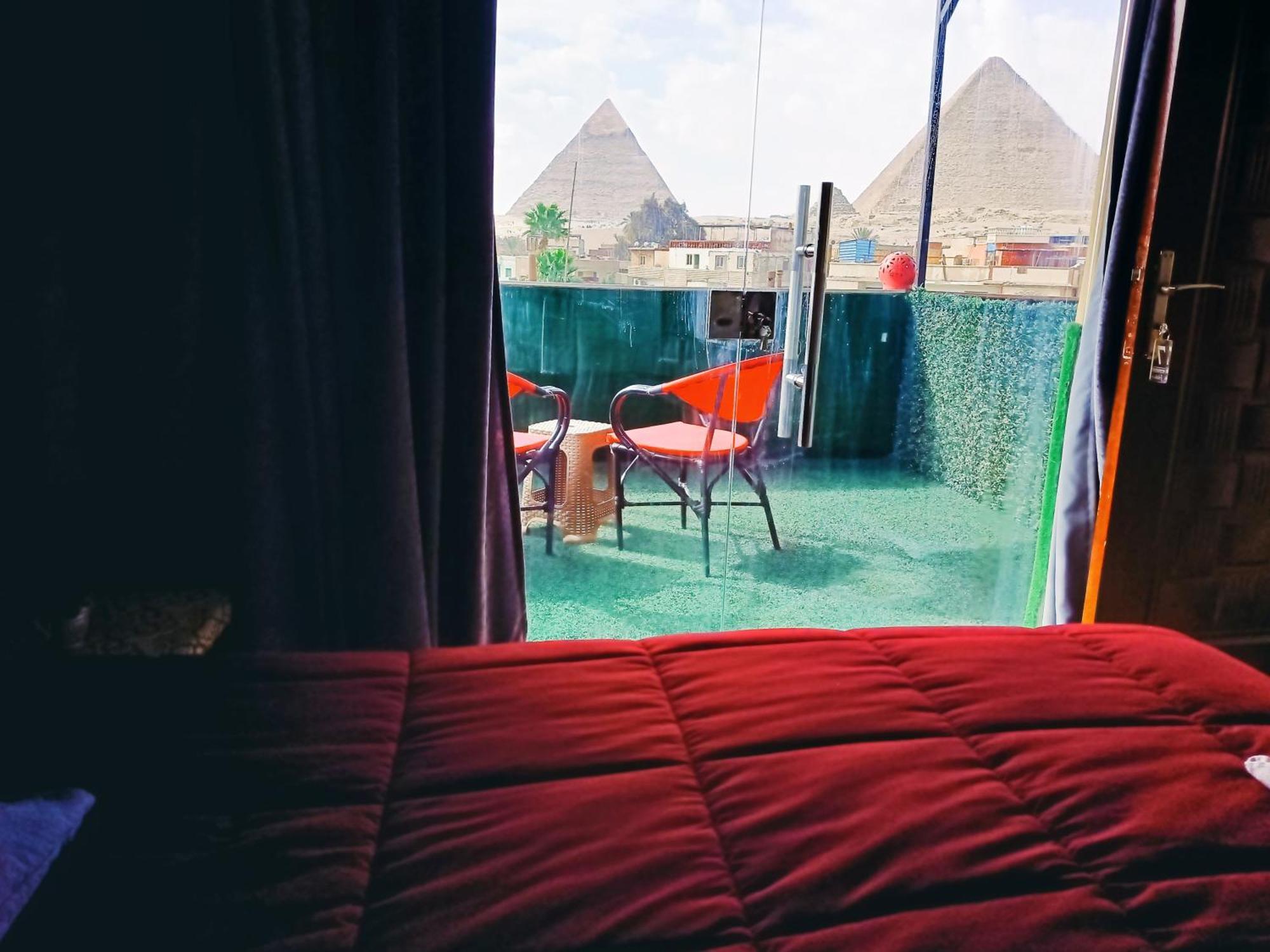 Hotel Magic Golden Pyramids View Kafret el-Gabal Exterior foto