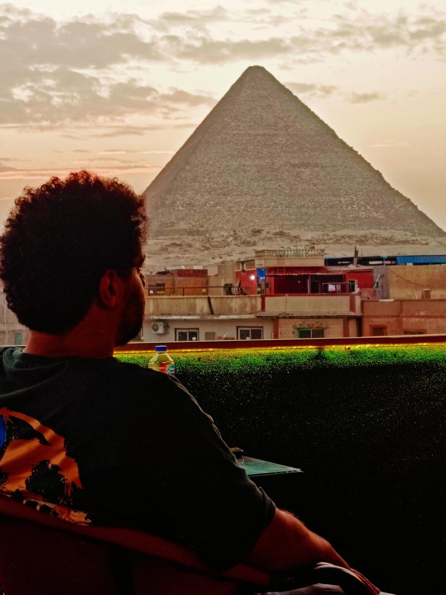 Hotel Magic Golden Pyramids View Kafret el-Gabal Exterior foto