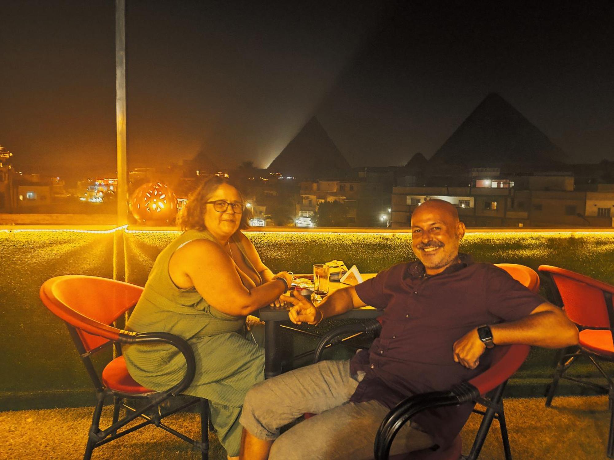 Hotel Magic Golden Pyramids View Kafret el-Gabal Exterior foto