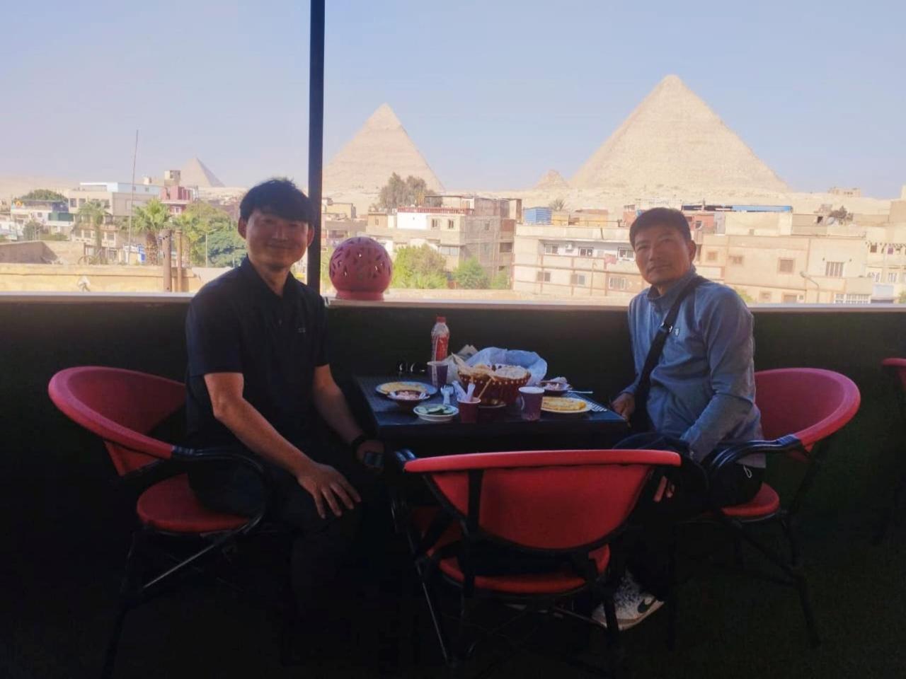 Hotel Magic Golden Pyramids View Kafret el-Gabal Exterior foto