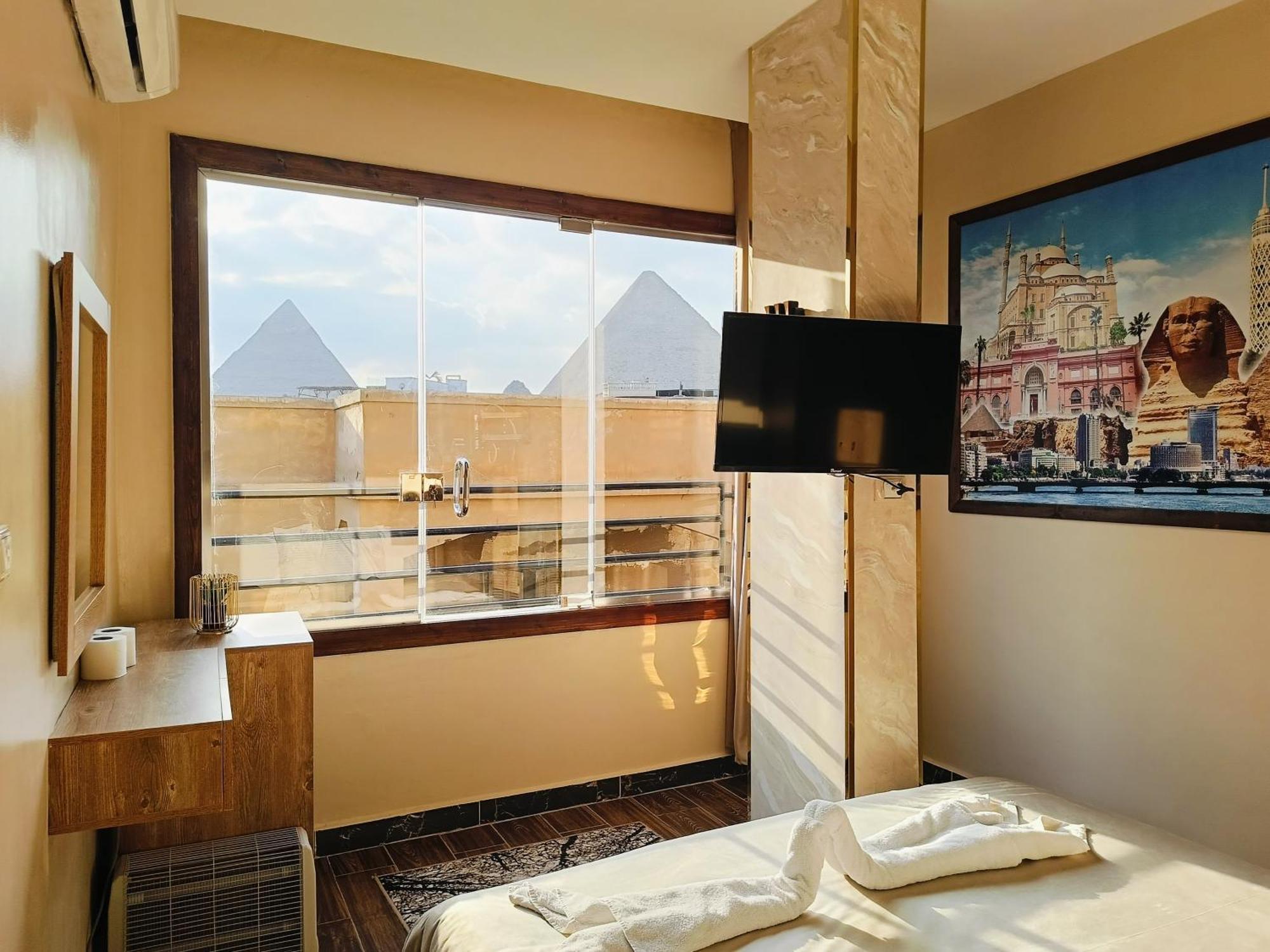 Hotel Magic Golden Pyramids View Kafret el-Gabal Exterior foto