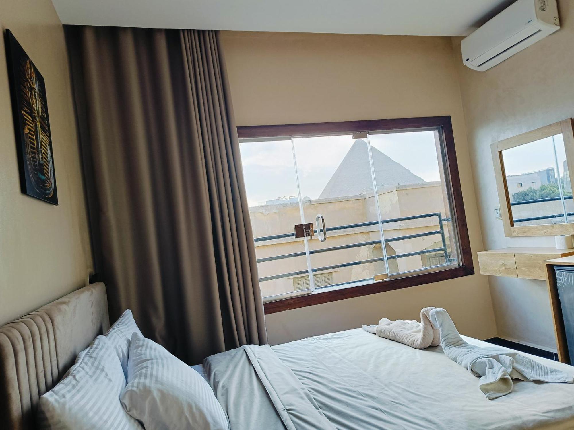 Hotel Magic Golden Pyramids View Kafret el-Gabal Exterior foto